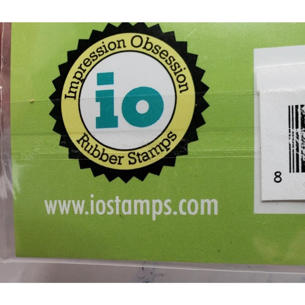 Impression Obsession Clear Cling Stamp Set Yummy Cupcakes WP840
